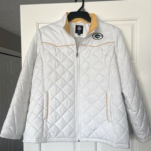 NFL PACKER’S Team Apparel Jacket.   Like NEW condition.   SIZE XXL.
